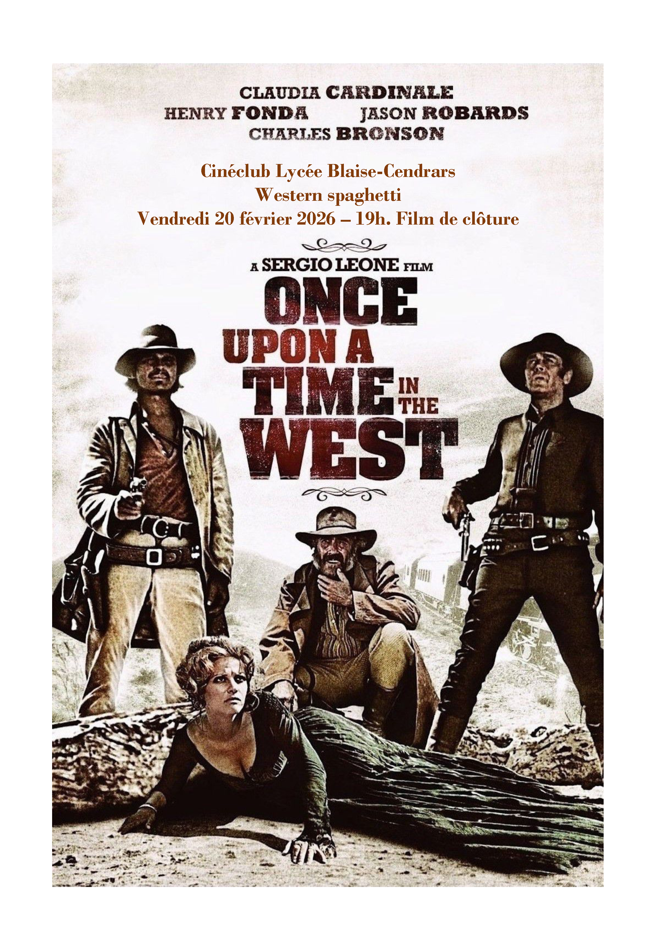 Ciné-Club: Soirée Western spaghetti