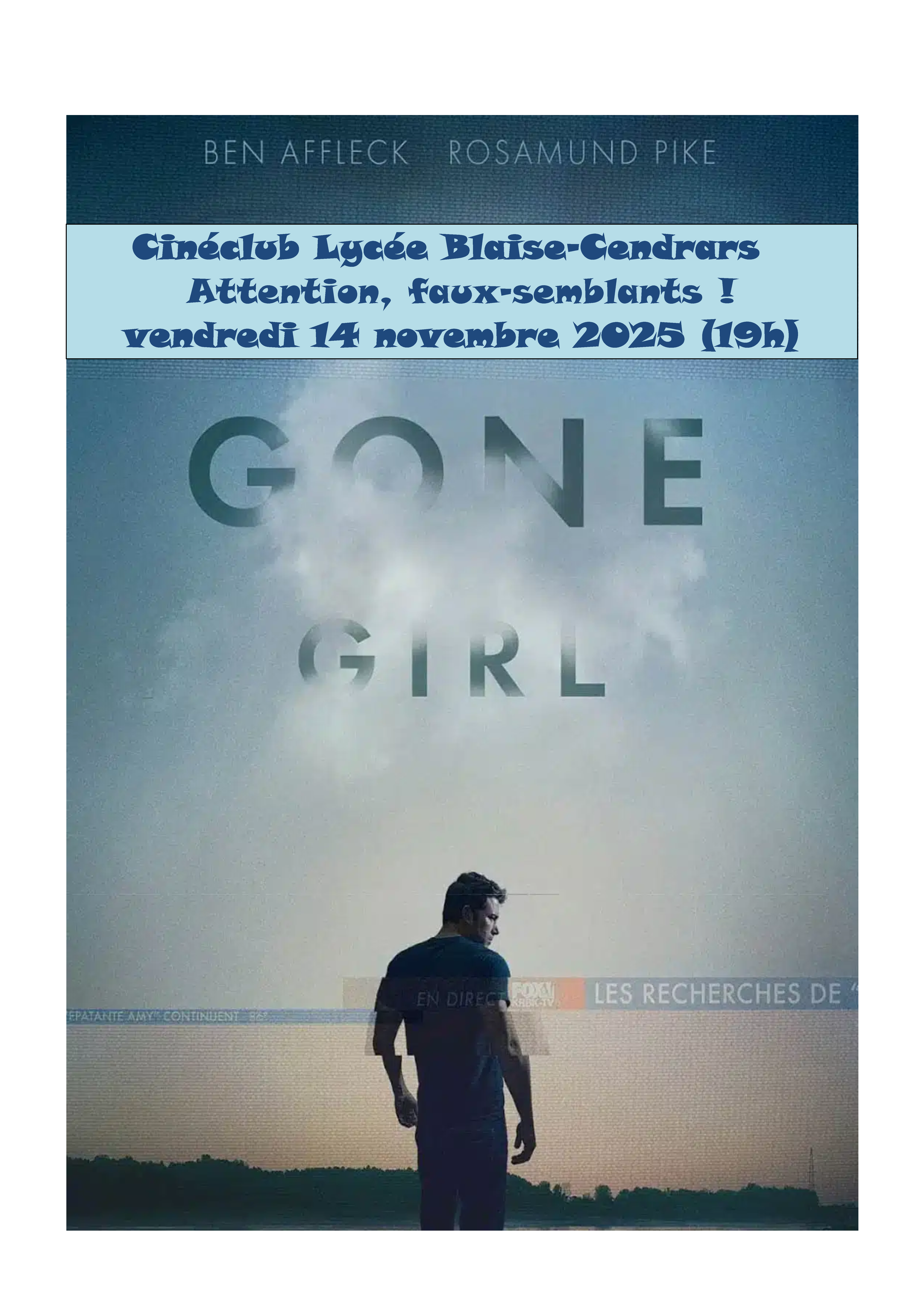 Ciné-Club: Soirée Attention, faux-semblants !