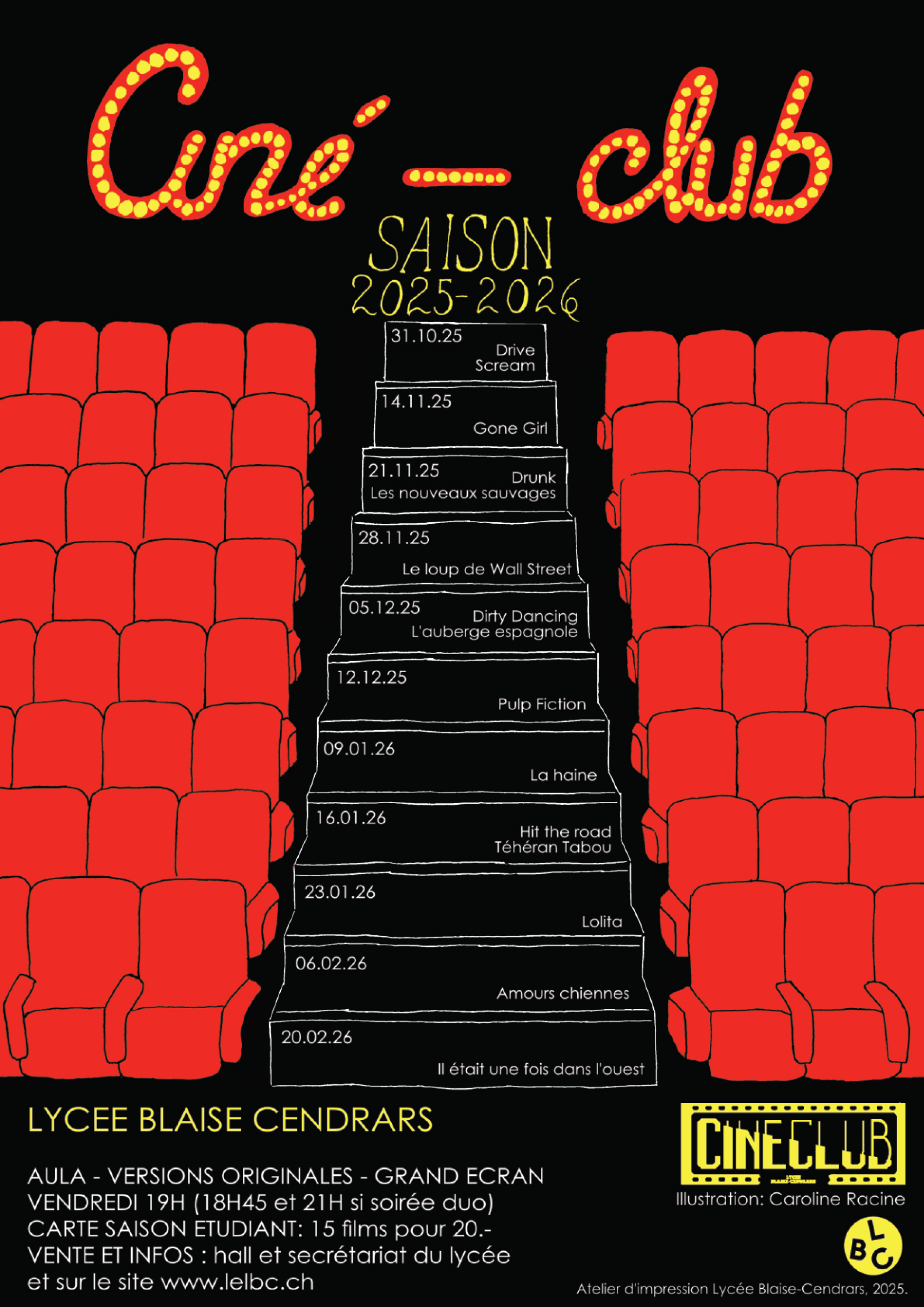 Ciné-Club: Saison 2025-2026