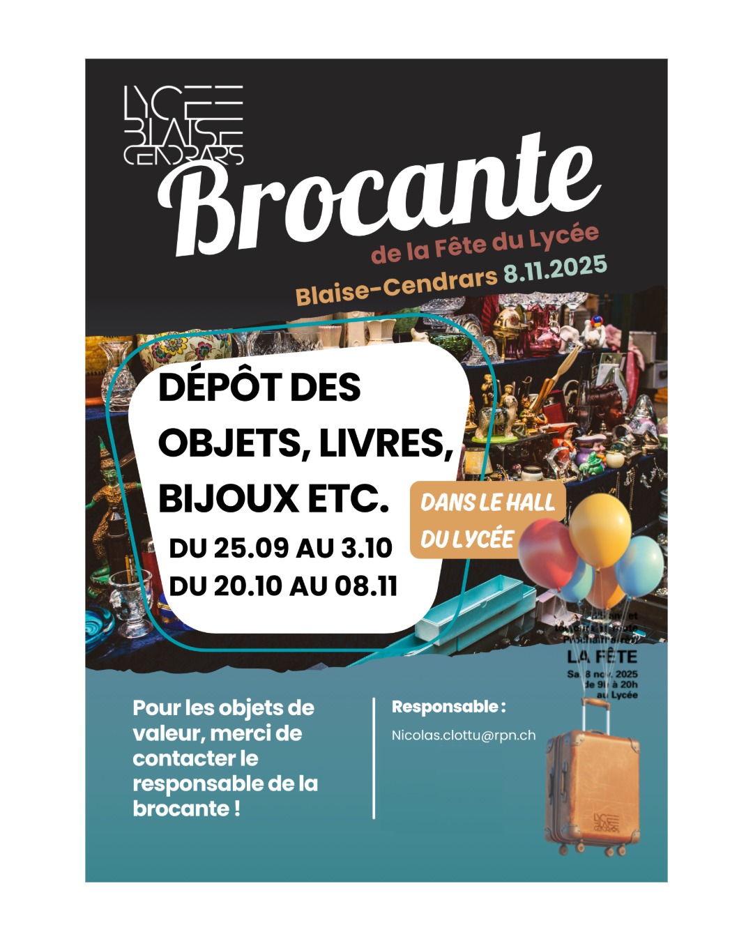 Fête du Lycée 2025 : La brocante