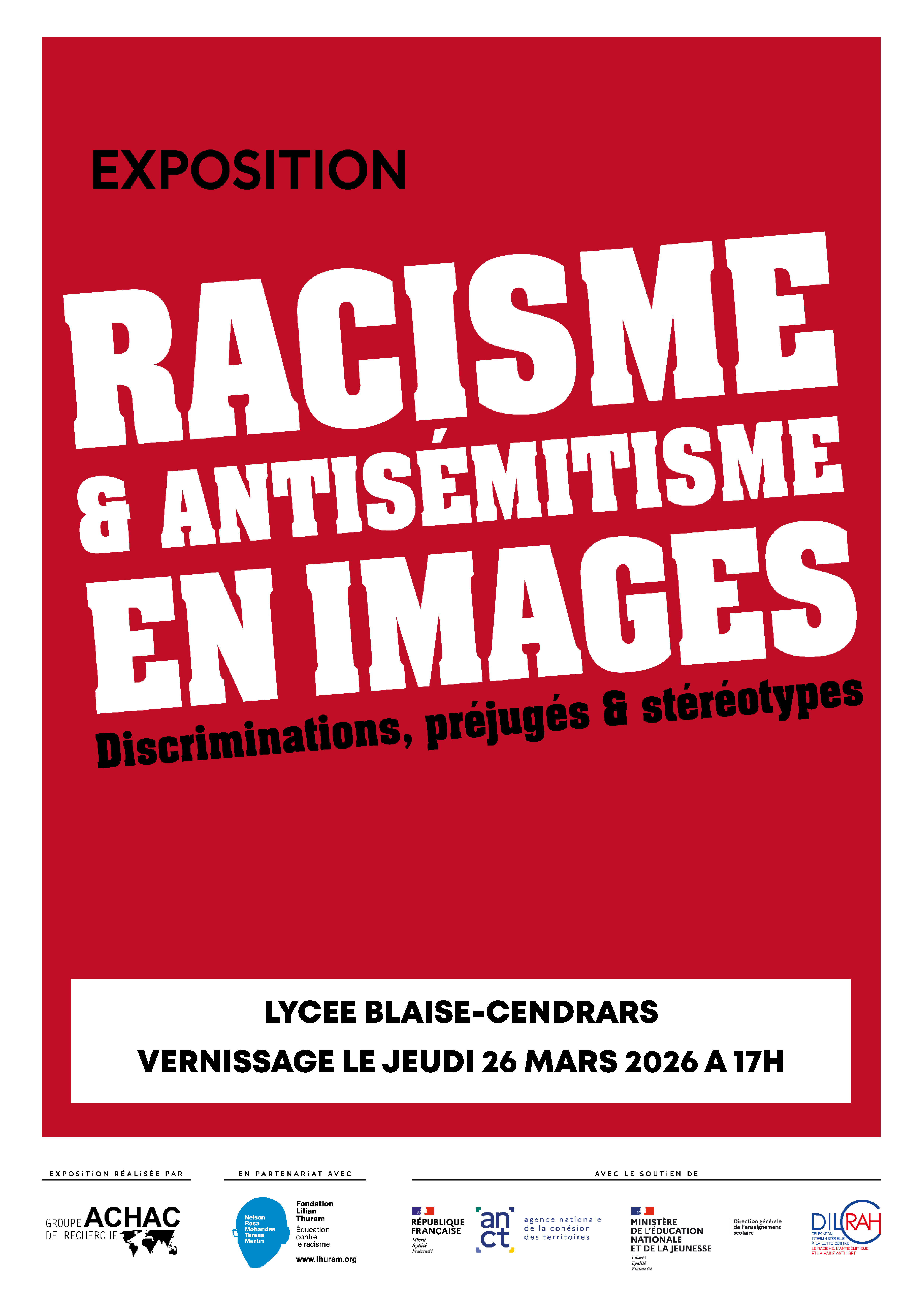 Racisme & antisémitisme en images – Exposition